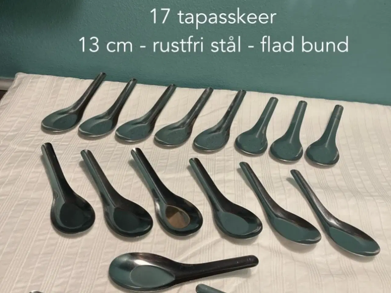 Billede 1 - 17 stk Tapasskeer / multiskeer - rustfri