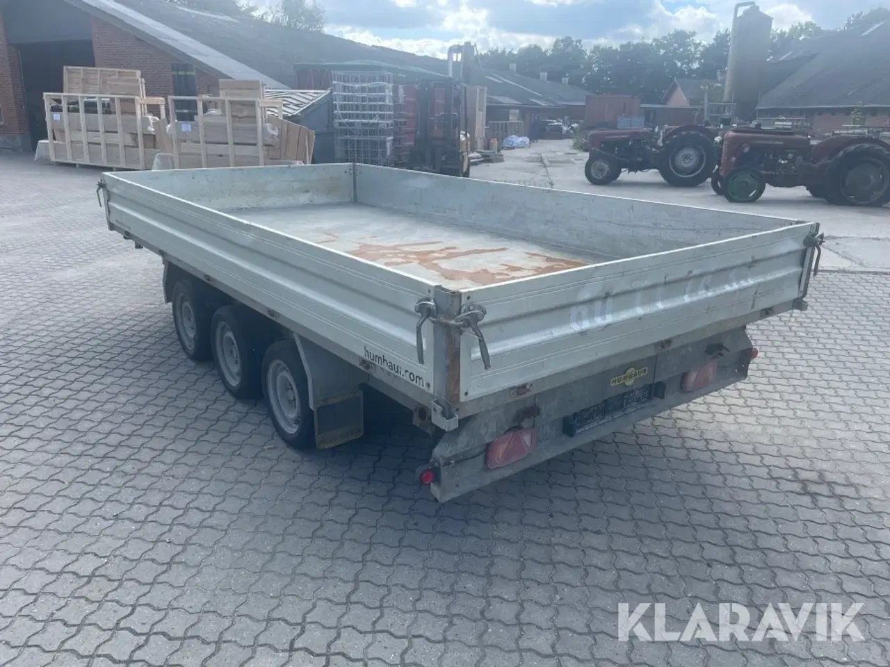 Billede 3 - Tiptrailer Humbaur 3500 3 akslet