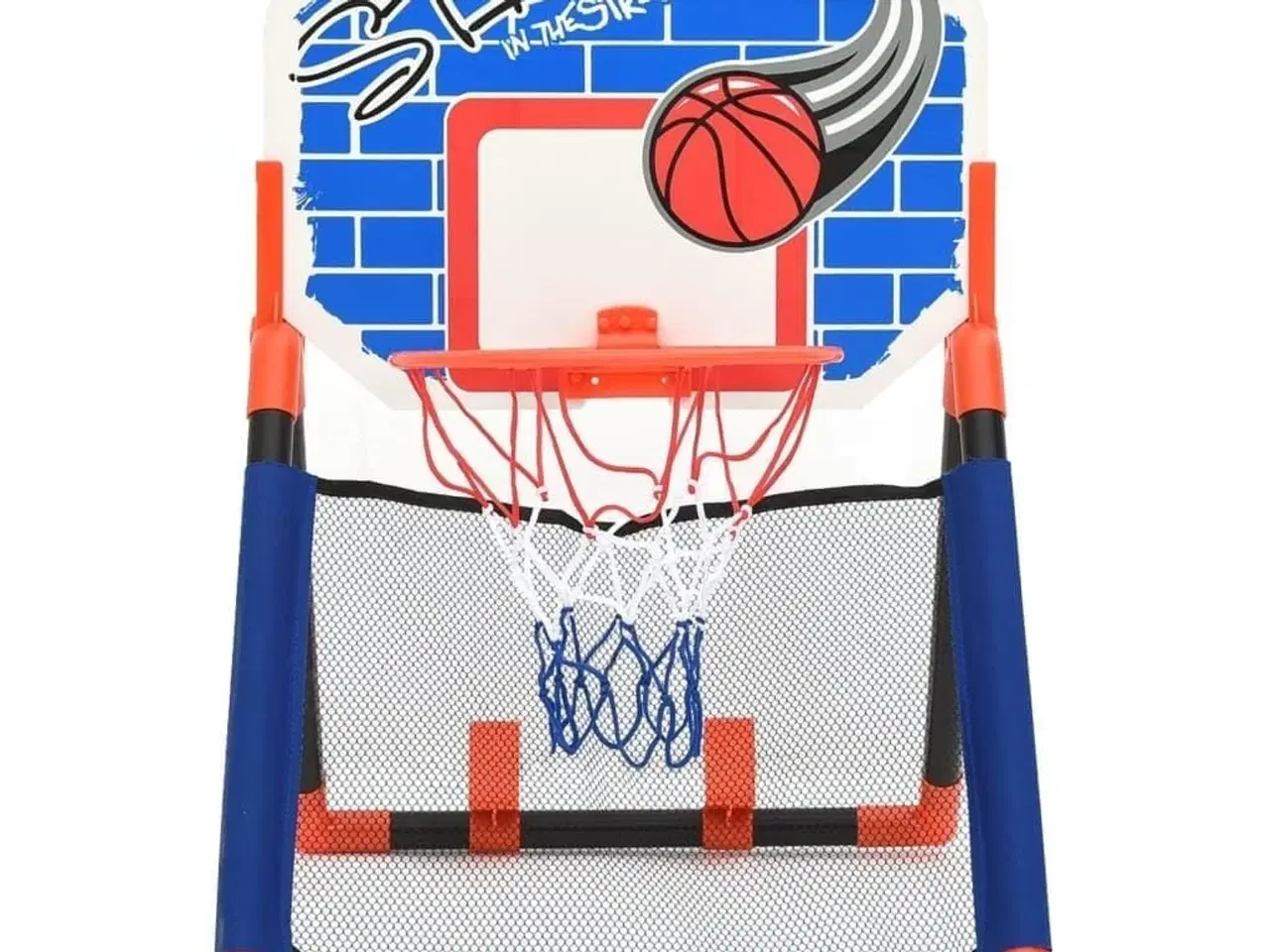 Billede 6 - Basketballsæt til børn multifunktionelt gulv og væg