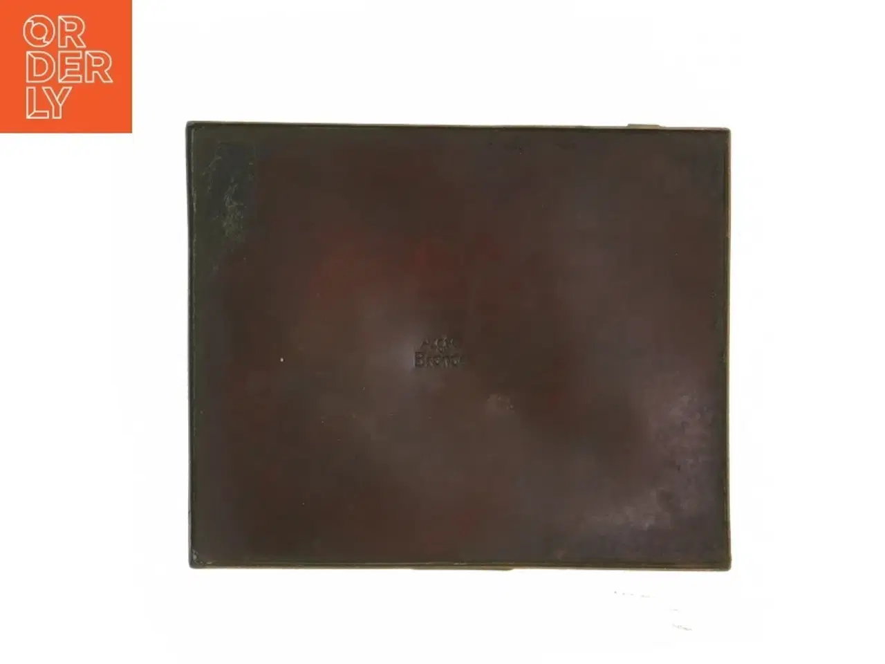 Billede 4 - Metalæske i bogform (str. 12x10 cm)