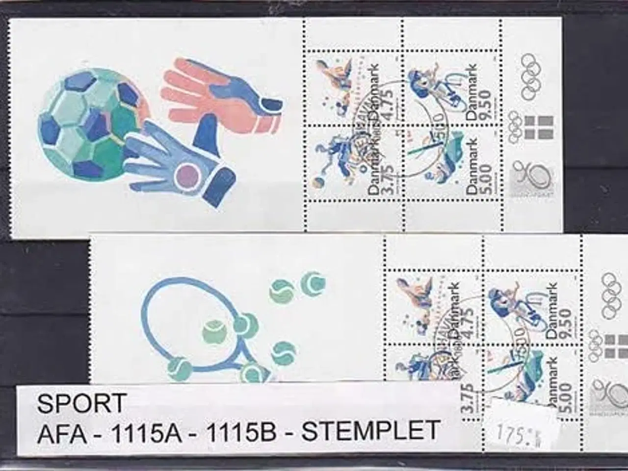 Billede 1 - Sport AFA 1115A -1115B. Stemplet