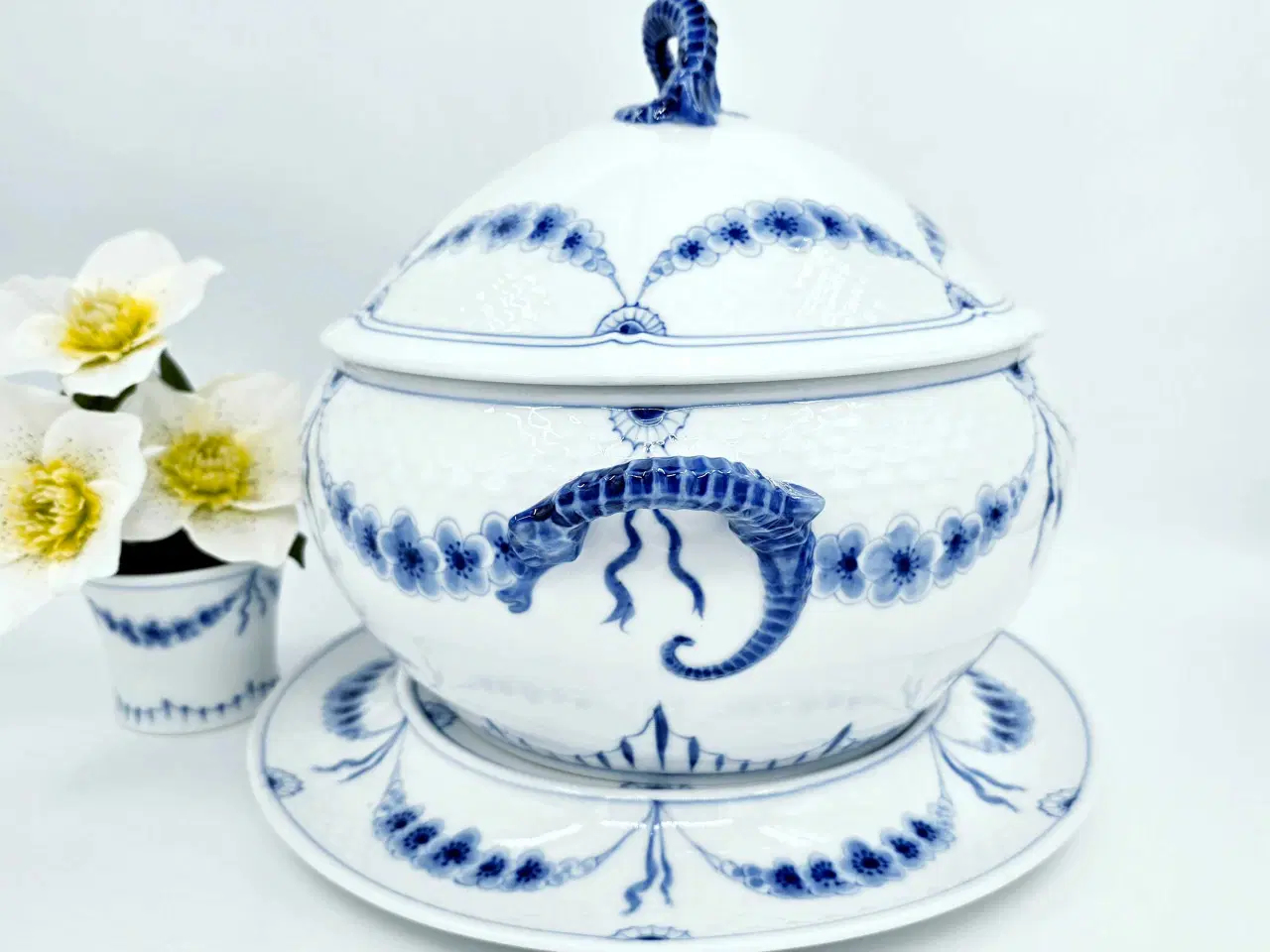 Billede 2 - Empire Terrin & Underfad 1 sortering Porcelæn 