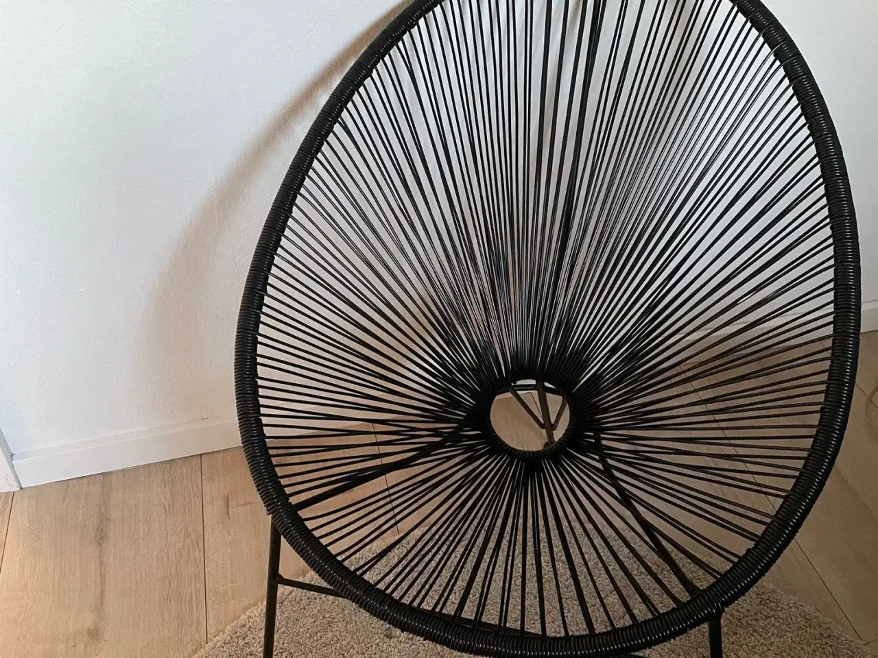Billede 1 - Fletstole sorte 