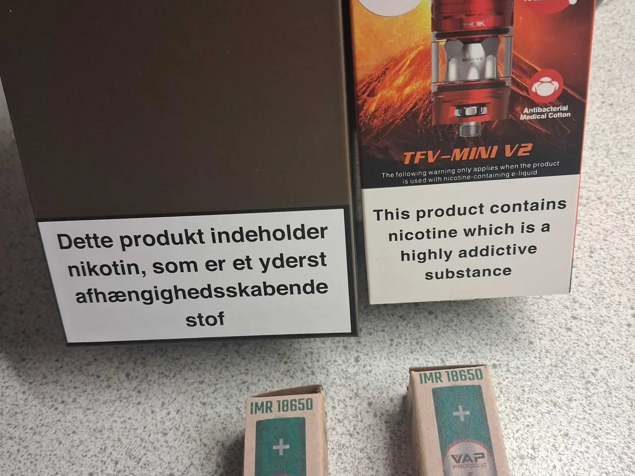 Billede 1 - E-cigaret sæt,nyt,aldrig brugt