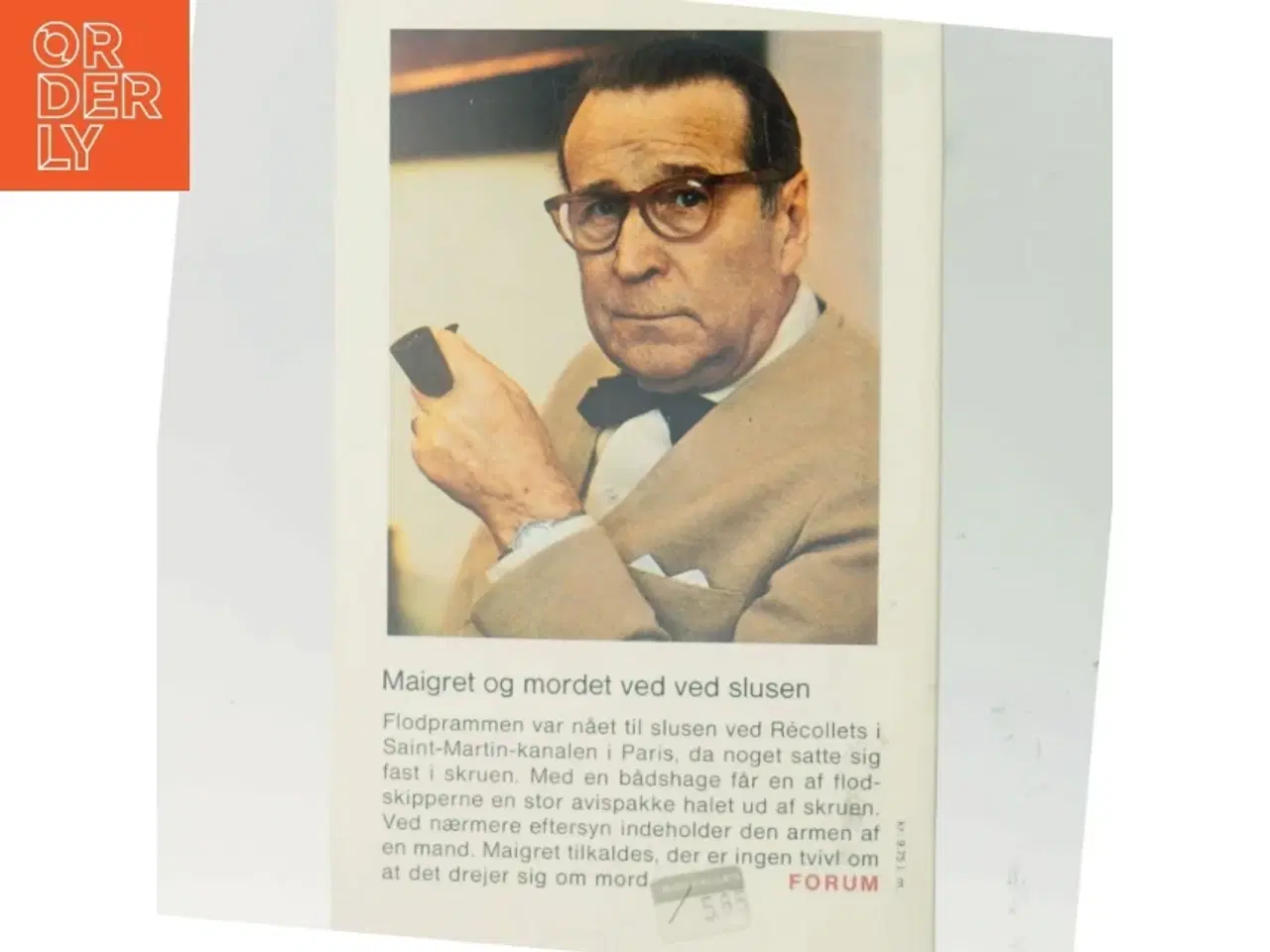 Billede 3 - Maigret og mordet ved slusen af Georges Simenon (Bog)