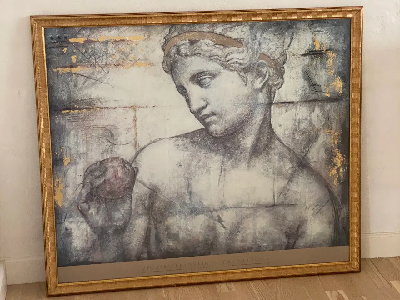 Billede 2 - 2 klassiske billeder i guldramme