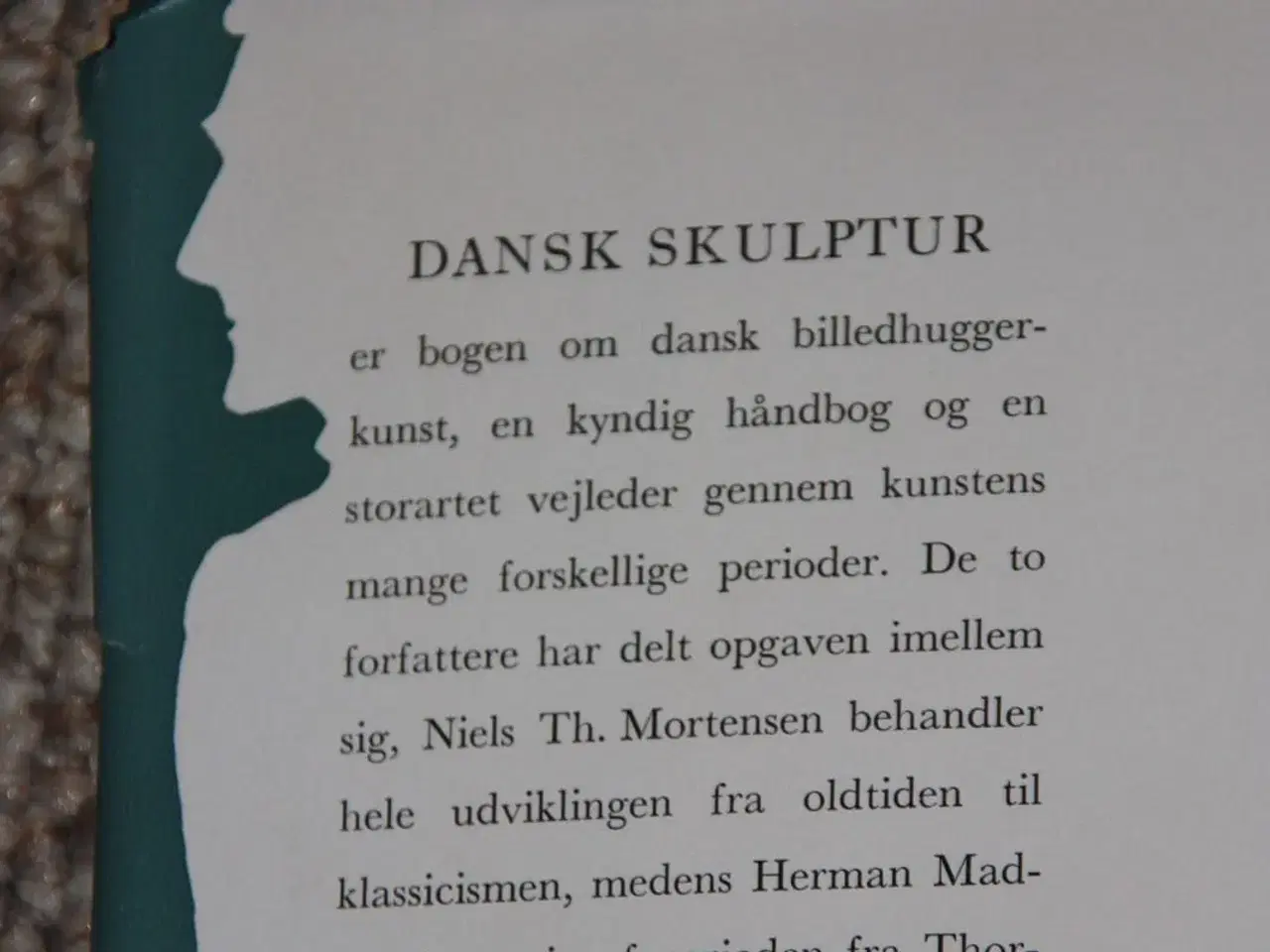 Billede 3 - Dansk Skulptur  H.Madsen,N.Mortensen