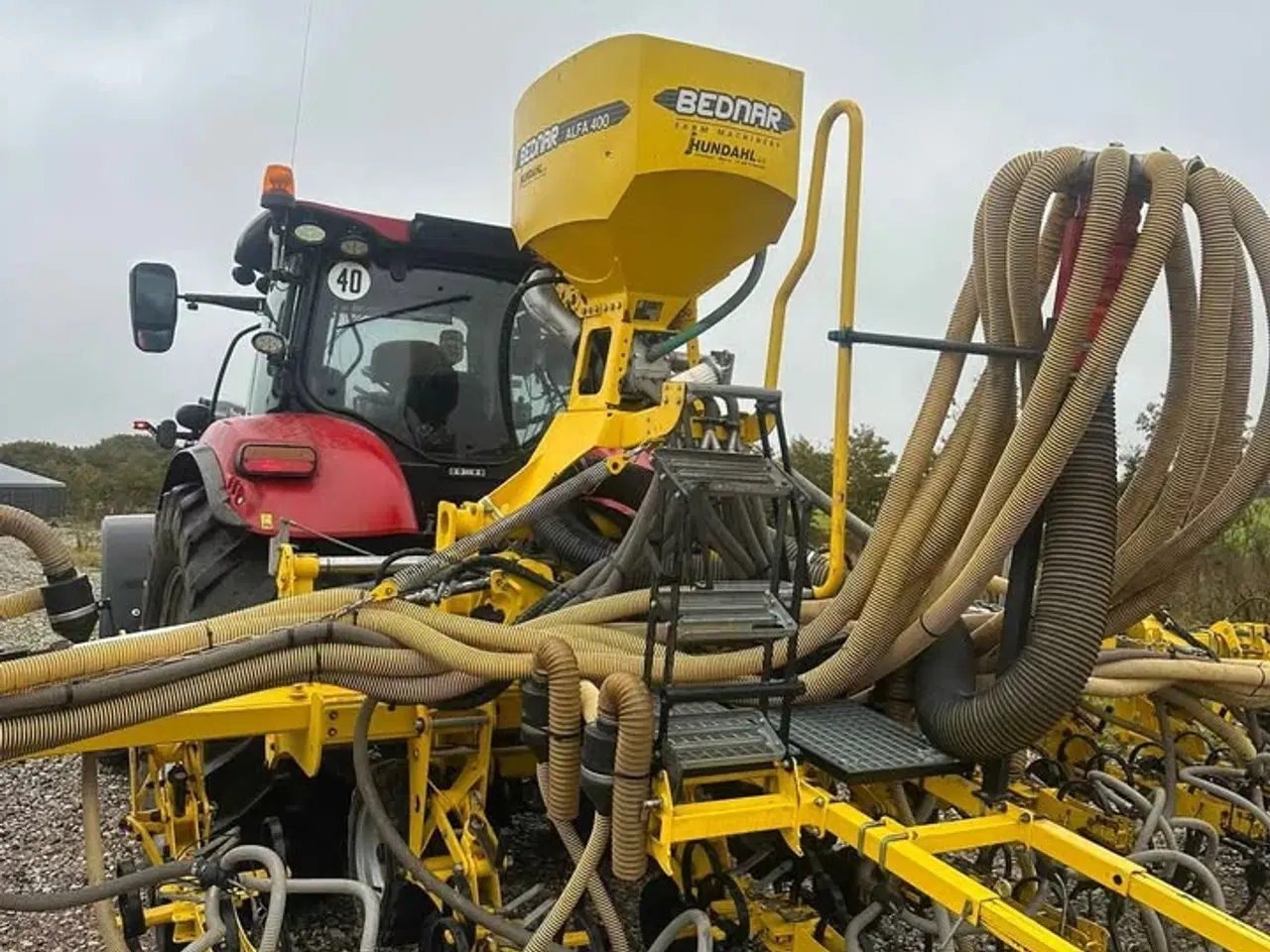 Billede 8 - Bednar Row Master RN 9600 12 rk. med kamera 