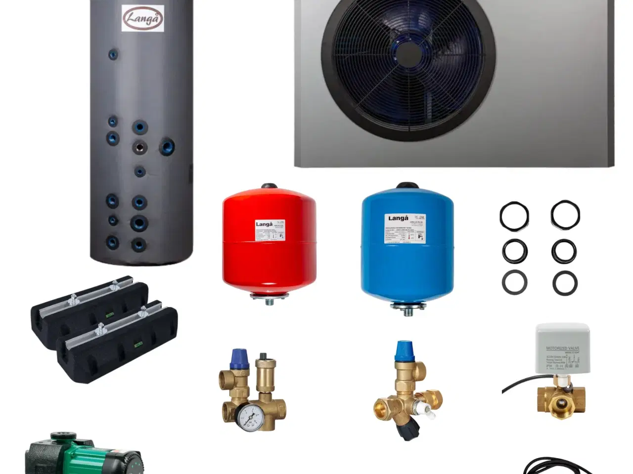 Billede 1 - Luft/vand varmepumpe pakke 160m2 inkl. montering