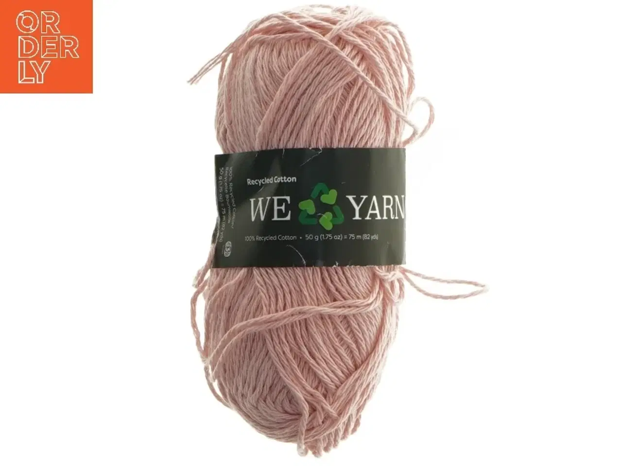 Billede 1 - Pink garnnøgle fra We Yarn (str.  75 m 5 mm)