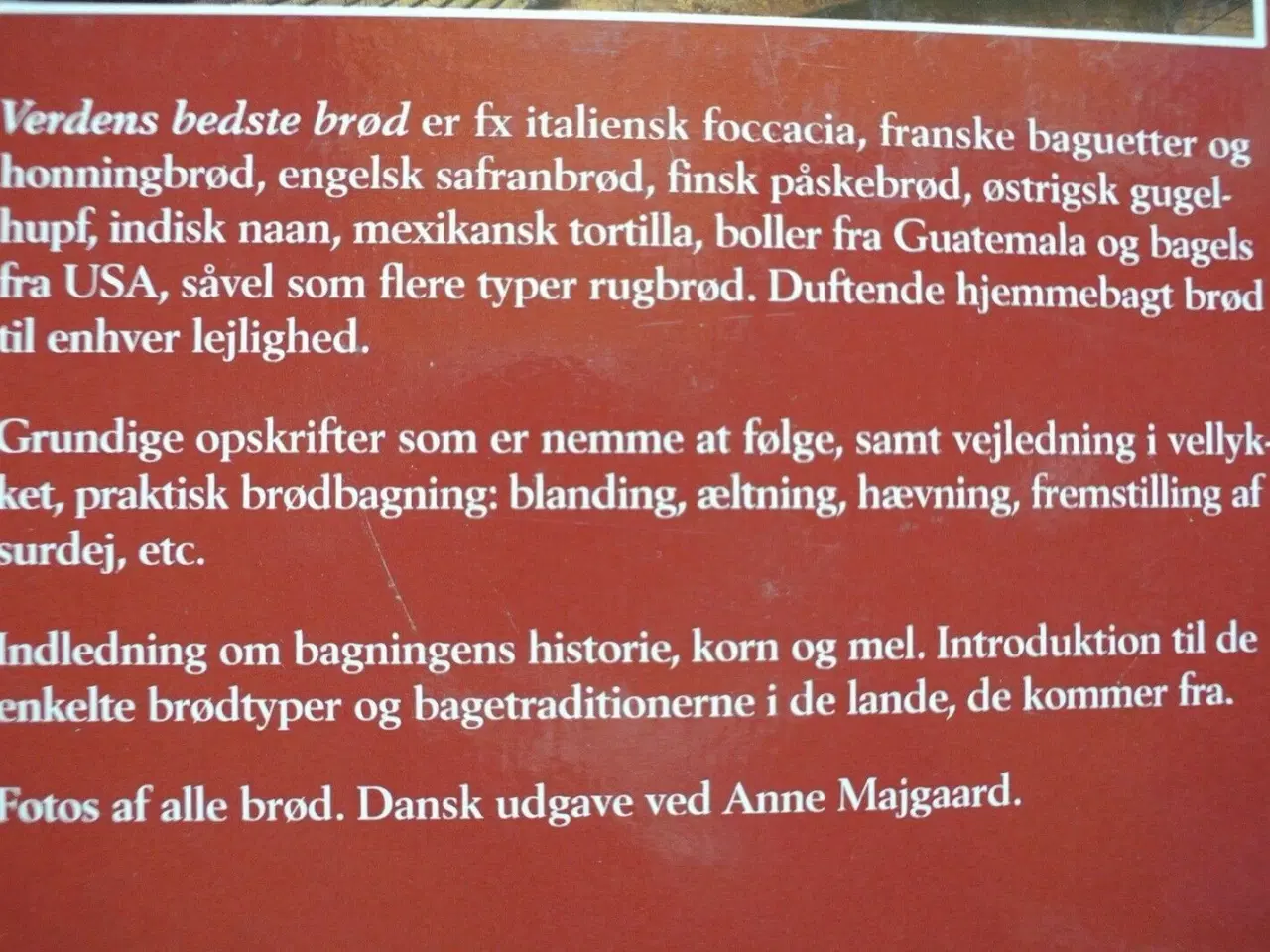 Billede 3 - verdens bedste brød - hjemmebagt brød fra hele ver