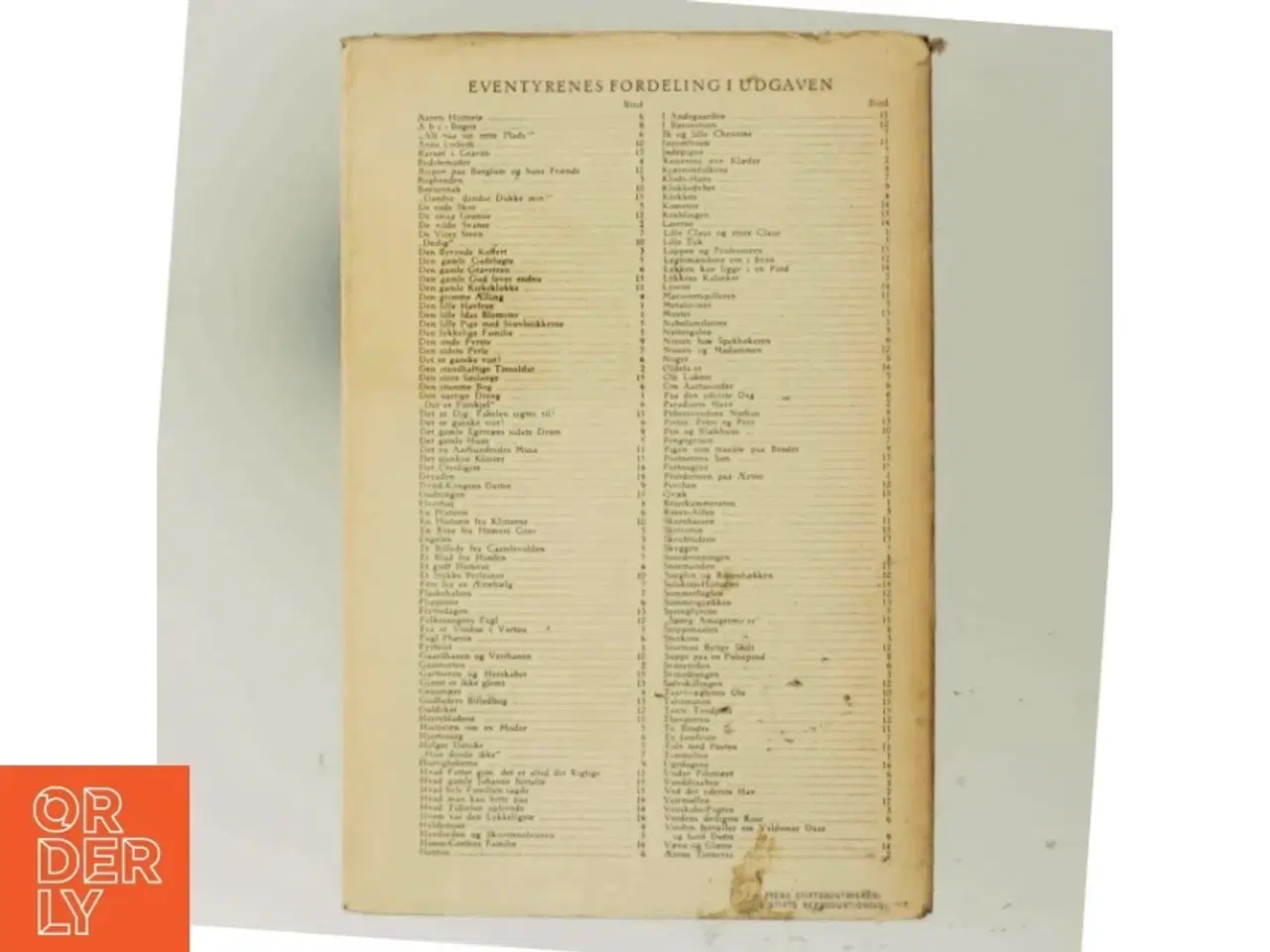 Billede 3 - H.C. Andersen Eventyr bog fra Flensteds Forlag