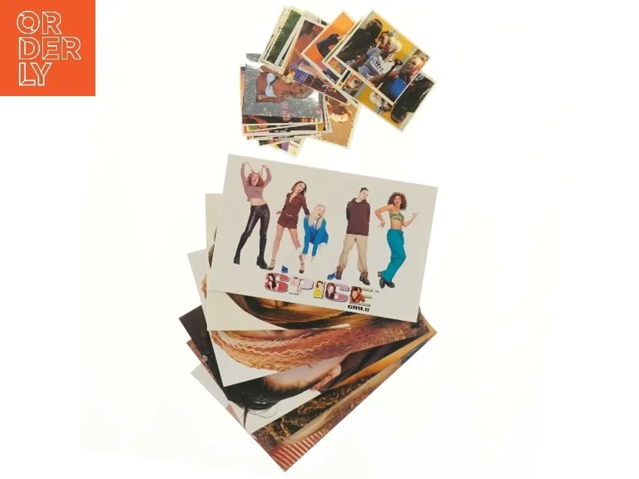 Billede 1 - Sæt med postkort og samlekort, Spice Girls (str. 20,5x13,5 cm)