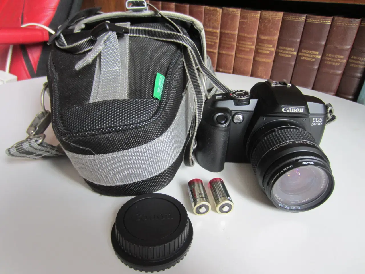 Billede 1 - Canon EOS 5000 spejlrefleks kamera med kamerataske