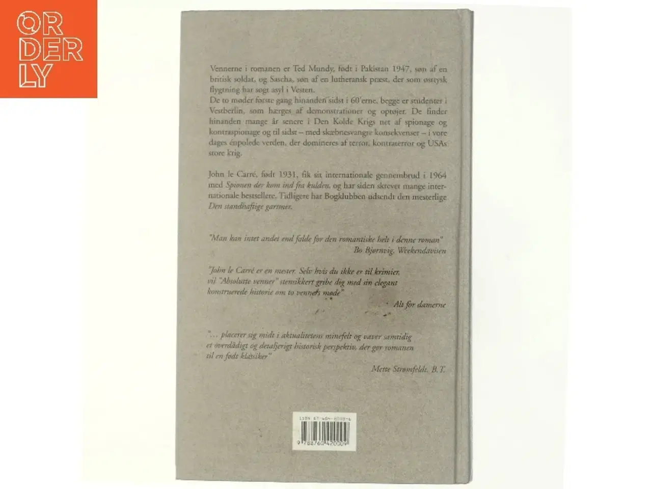 Billede 3 - Absolutte venner : roman af John Le Carré (Bog)