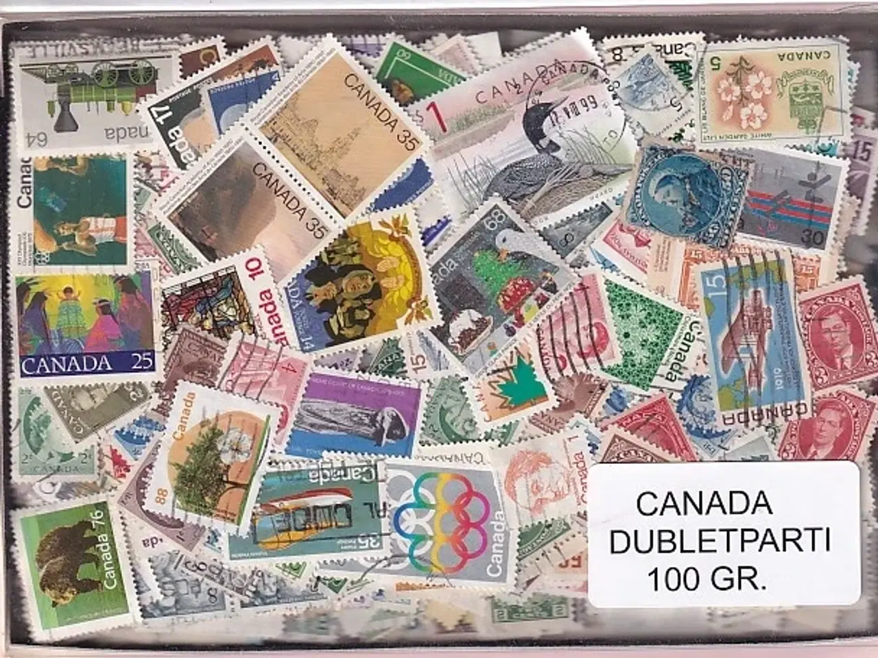 Billede 1 - Canada 100 g. Afvaskede - Dubletparti