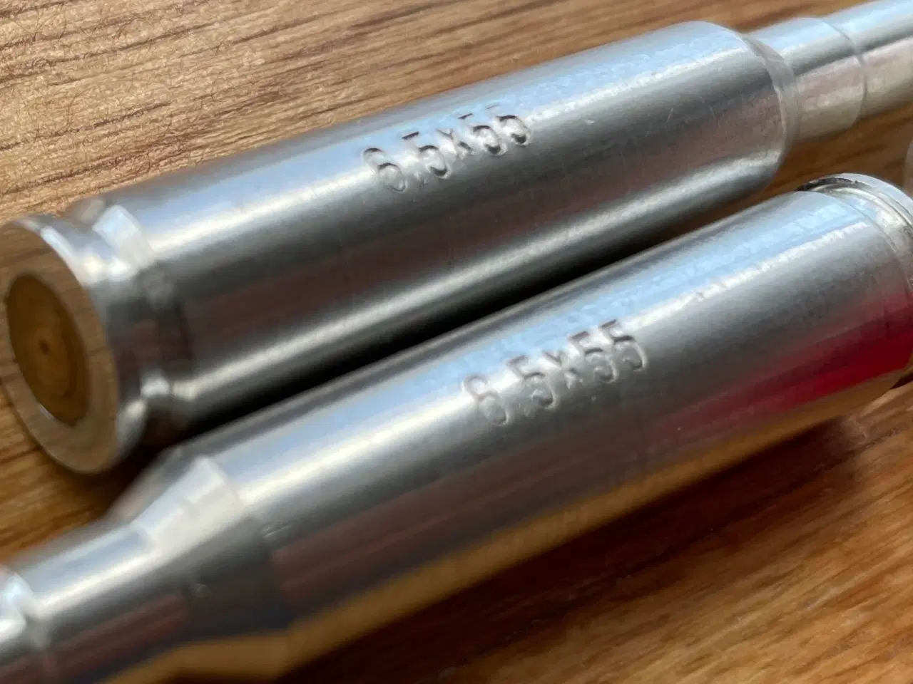 Billede 3 - 6,5x55 klikpatroner + filtpropper