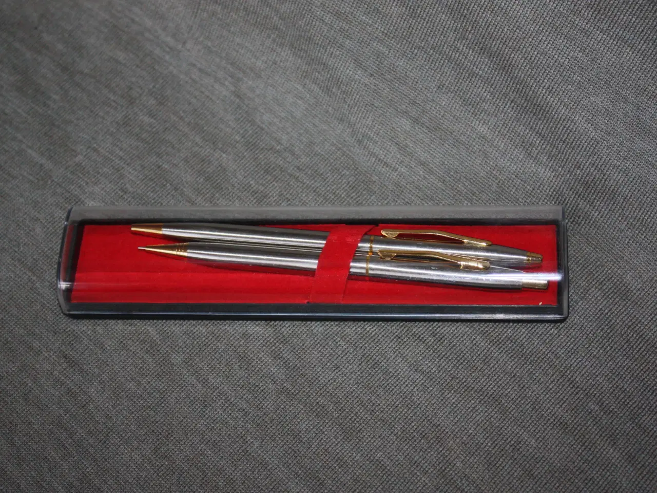 Billede 1 - Vintage kuglepen og blyant i original æske