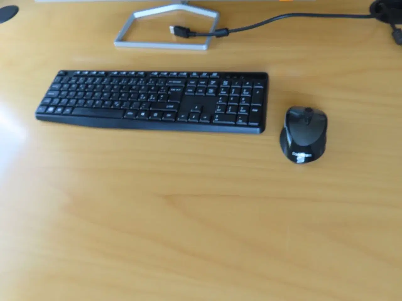 Billede 7 - 27" monitor, HP M27FW, Tastatur og mus