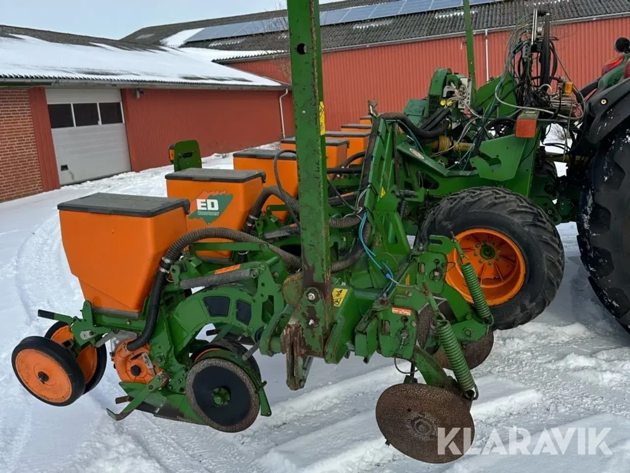 Billede 3 - Majsåmaskkne Amazone ES 602-K - 8 rækker - inklusiv fronttank til gødning