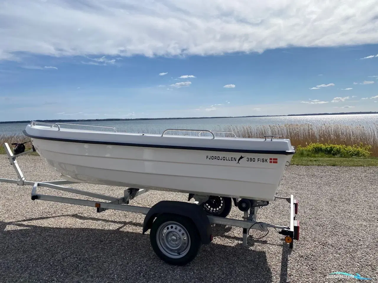 Billede 3 - Fjordjollen 390 Fisk, Komplet Sæt, Variant 451, Yamaha F2,5