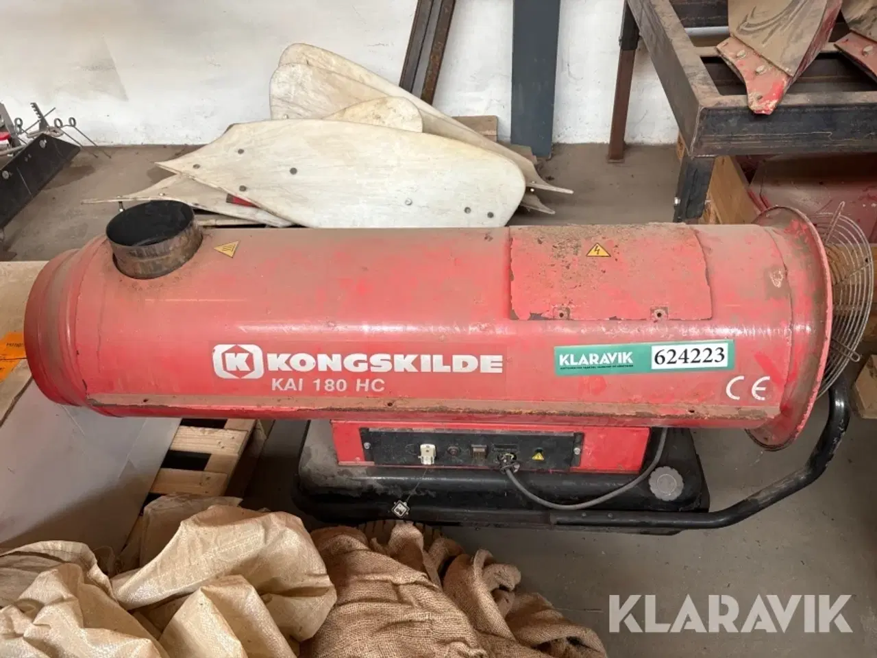 Billede 2 - Oliekanon Kongskilde KAI 180 HC reparationsgenstand