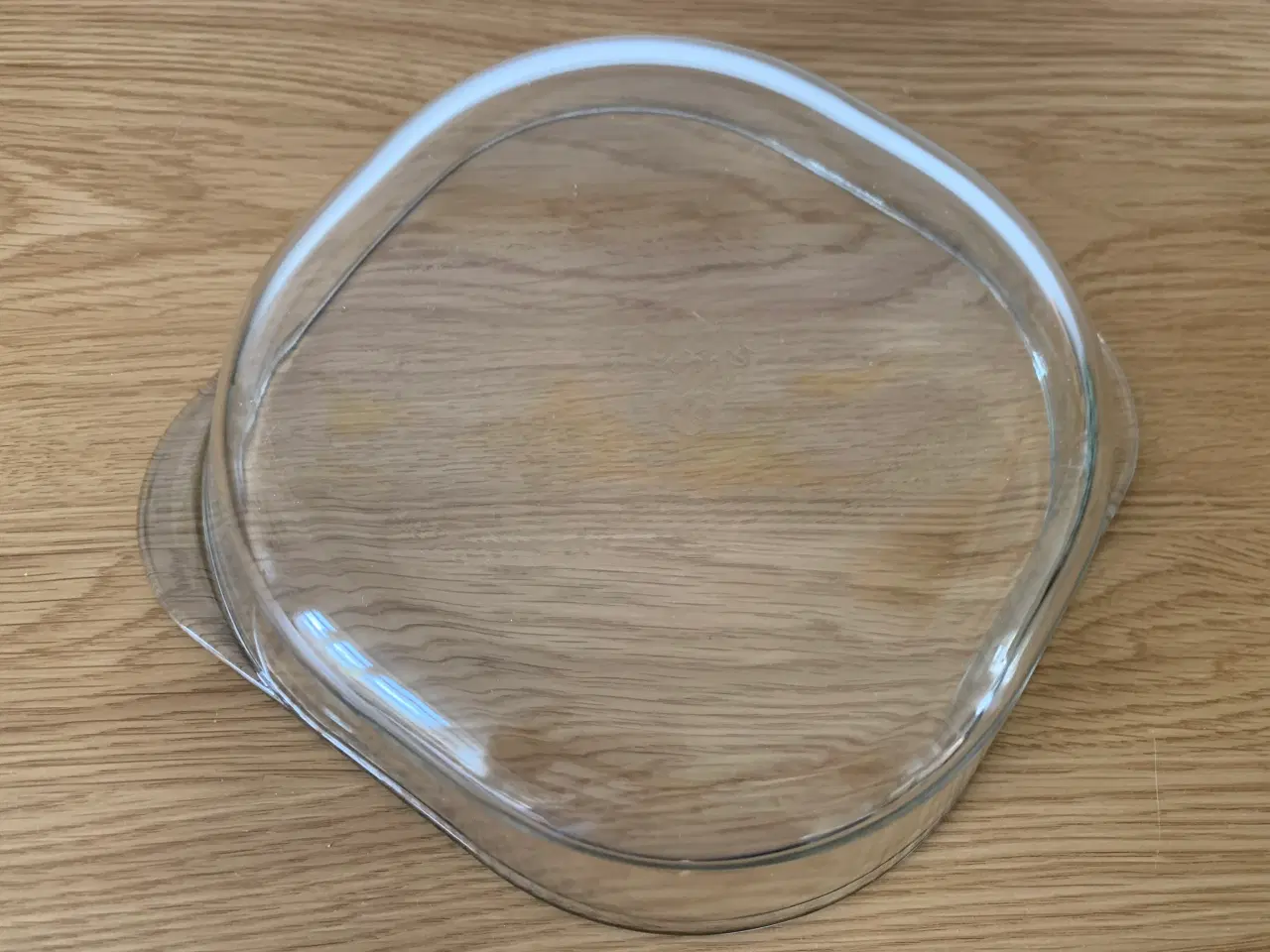 Billede 2 - Firkantet ovnfast fad af klart glas