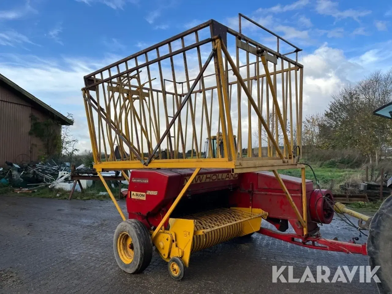 Billede 2 - Ballepresser New Holland Super hayliner 286