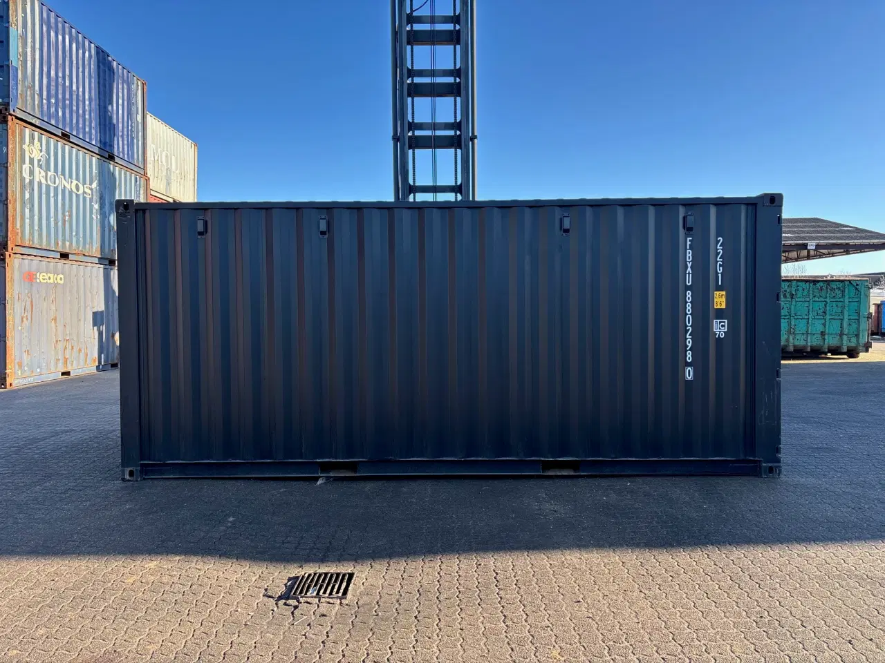 Billede 5 - TILBUD TILBUD 20 fods Isoleret Container i Sort ( 