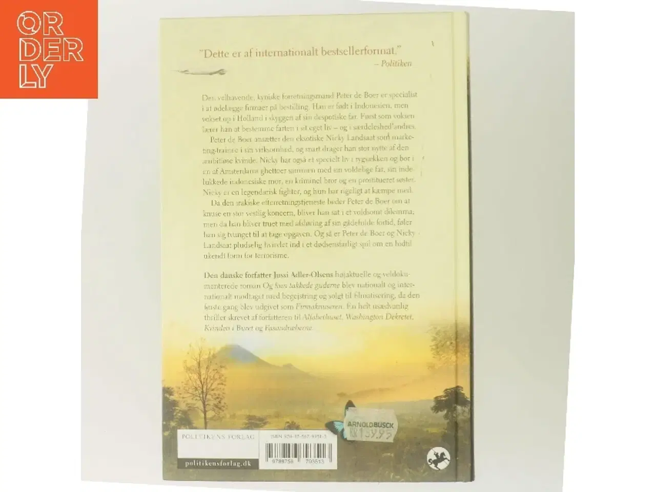 Billede 3 - Og hun takkede guderne af Jussi Adler-Olsen (Bog)