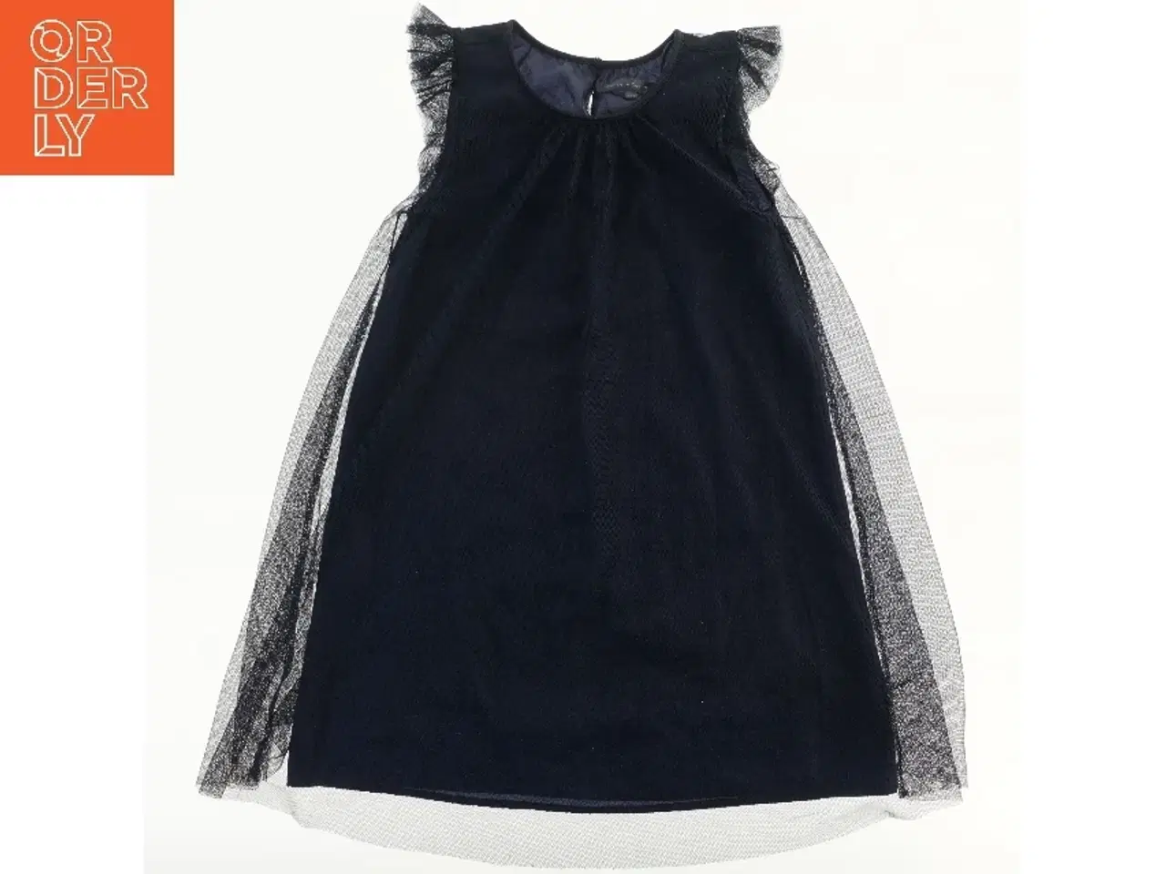 Billede 2 - Ærmeløs kjole med flæser og tyl fra Peace Love Joy (str. 128)