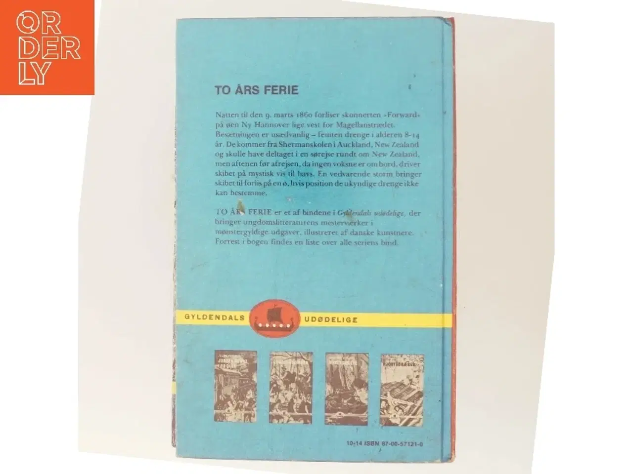 Billede 3 - To års ferie af Jules Verne (Bog)