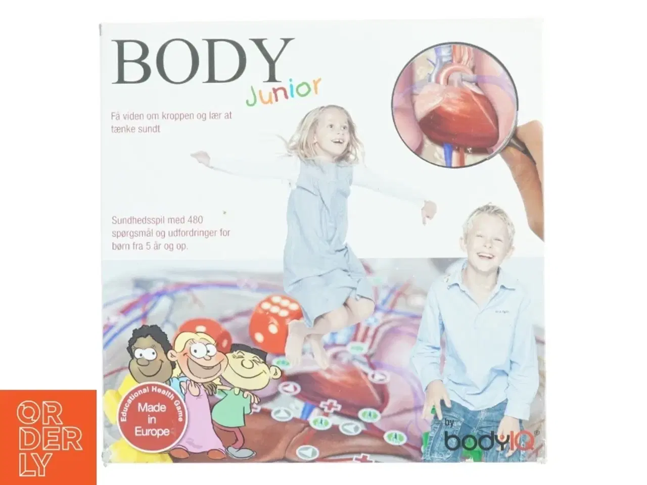 Billede 1 - Brætspil &#39;BODY junior&#39; (str. 26 x, 26 x 11 cm)