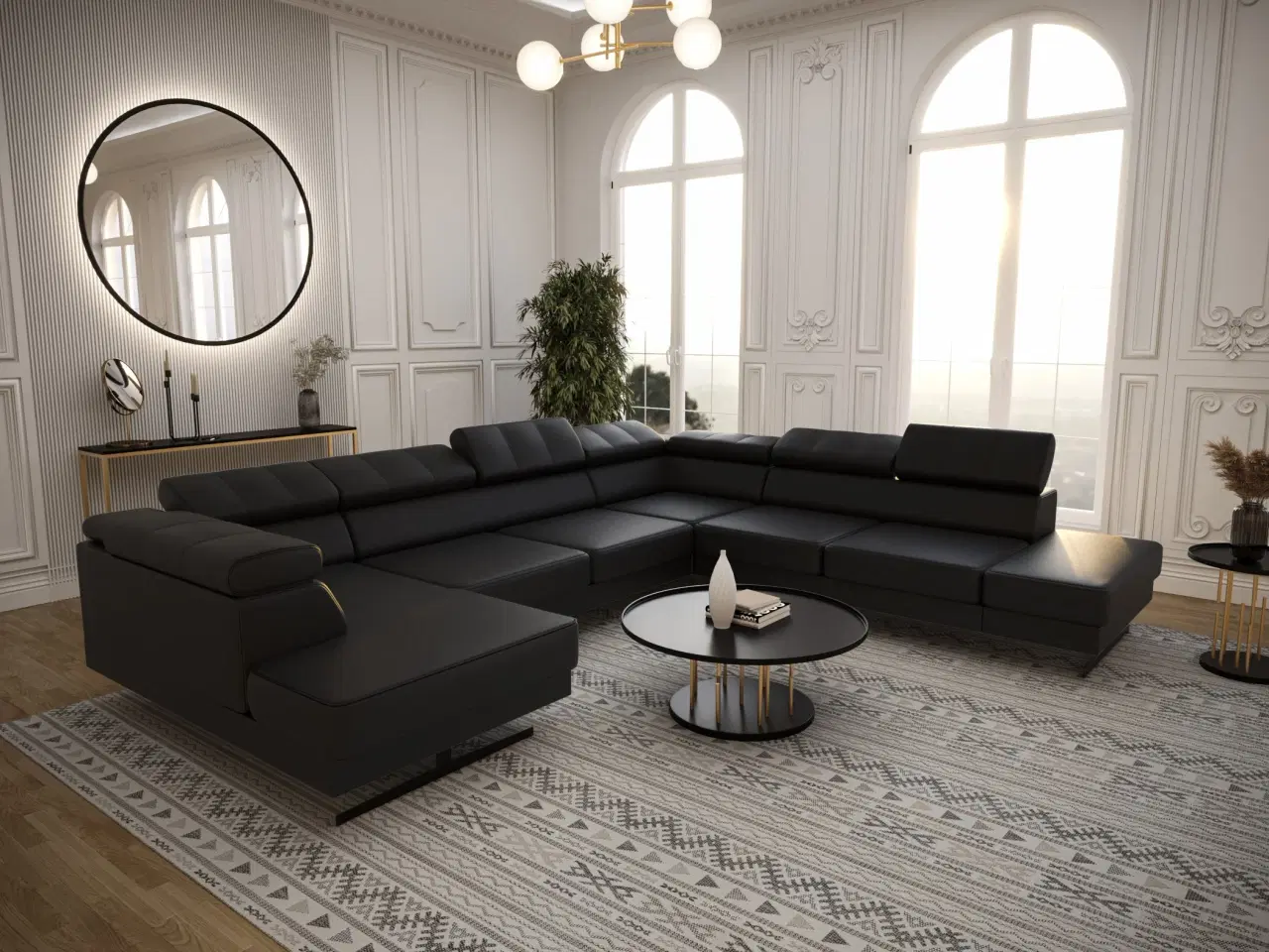 Billede 3 - EMPIRE MAX II HJØRNESOFA 300X350X180