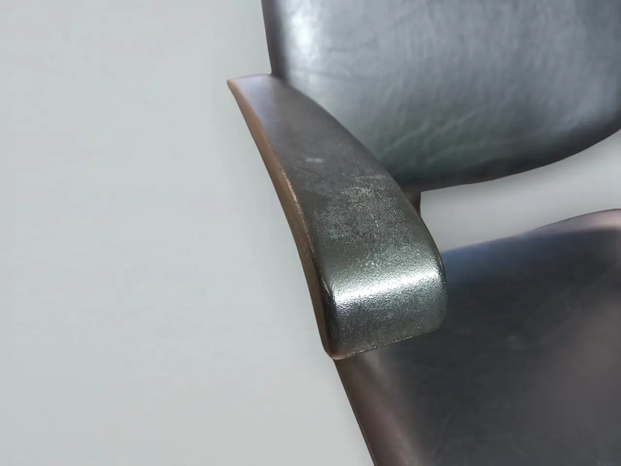 Billede 7 - Frisørstol i industrielt design – højdejusterbar