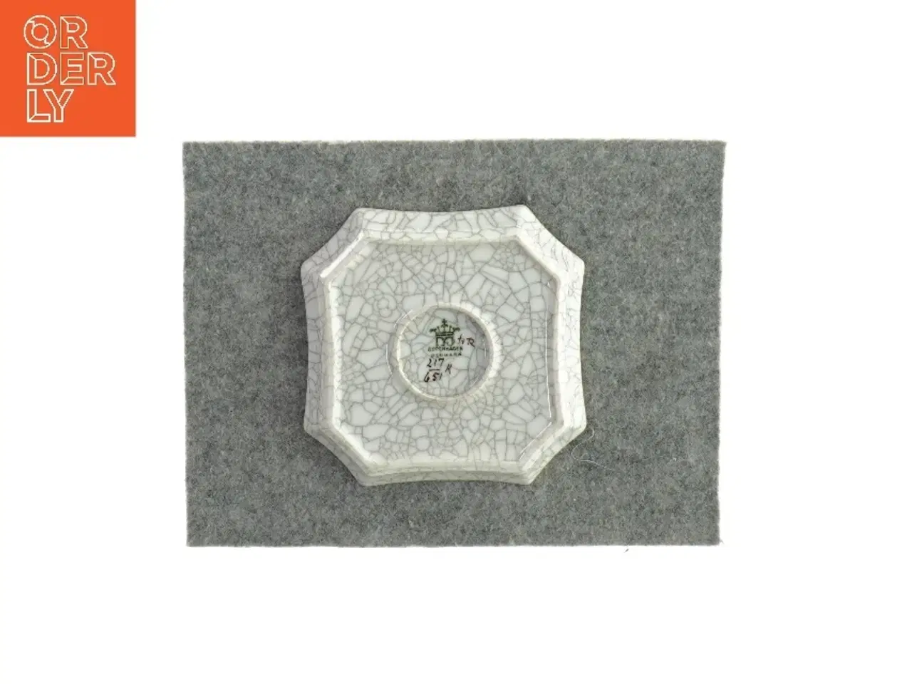 Billede 2 - Dekorativt fad fra dal jensen (str. LB 14x14cm)