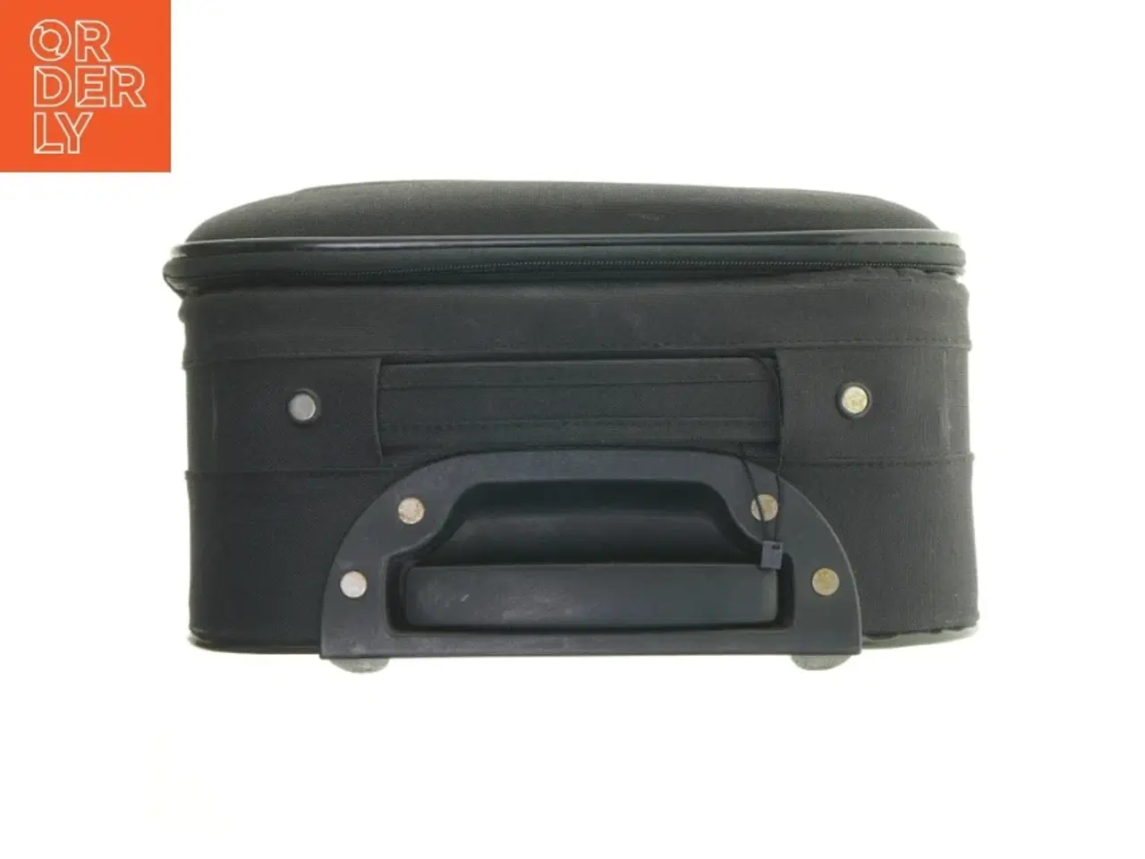 Billede 7 - Sort kuffert med hjul (str. 48 x 35 cm)