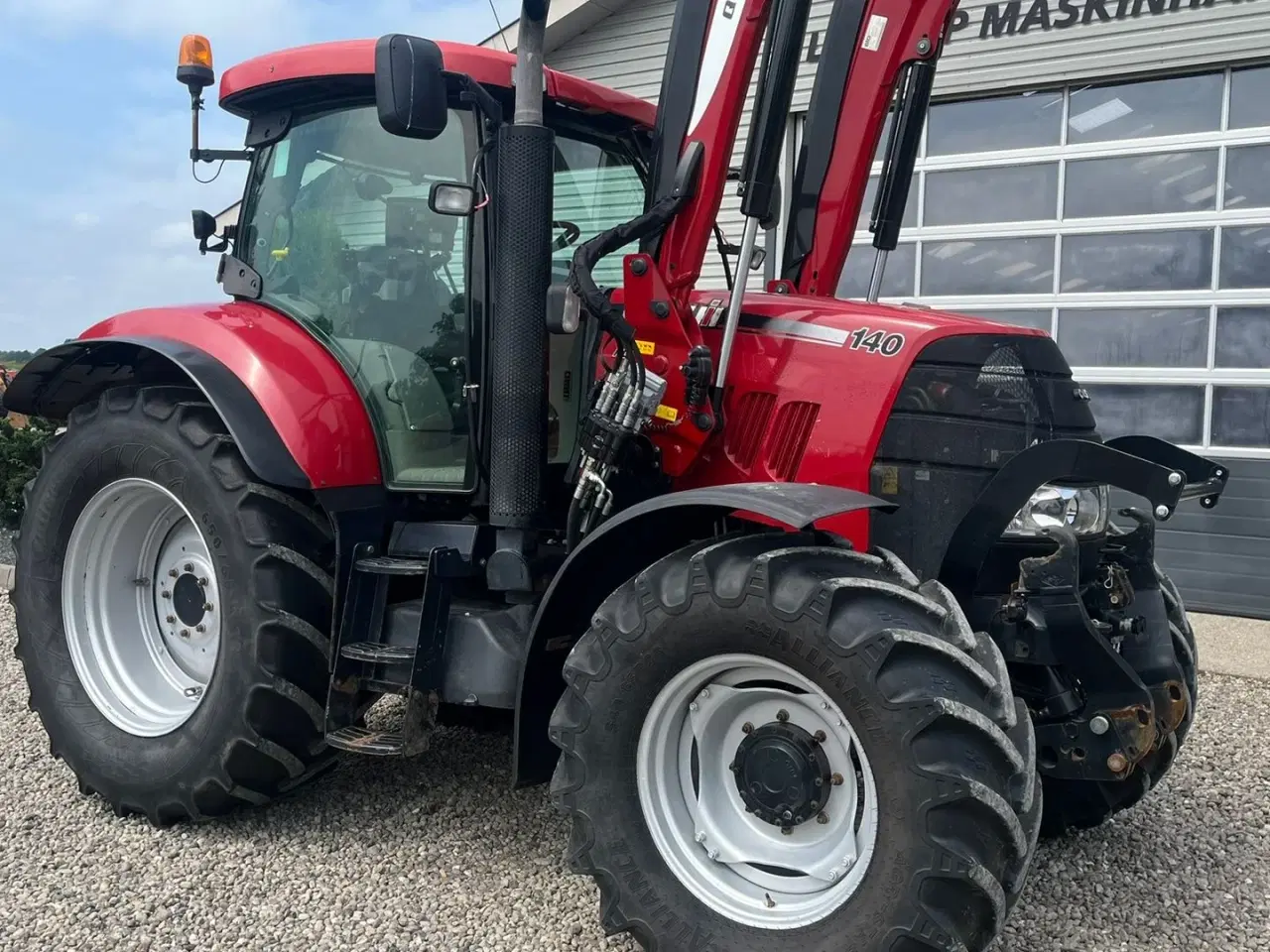 Billede 19 - Case IH Puma 140 Med frontlift og frontlæsser