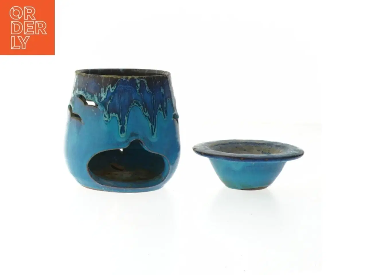 Billede 3 - Keramisk aromalys lampe (str. 11 cm)