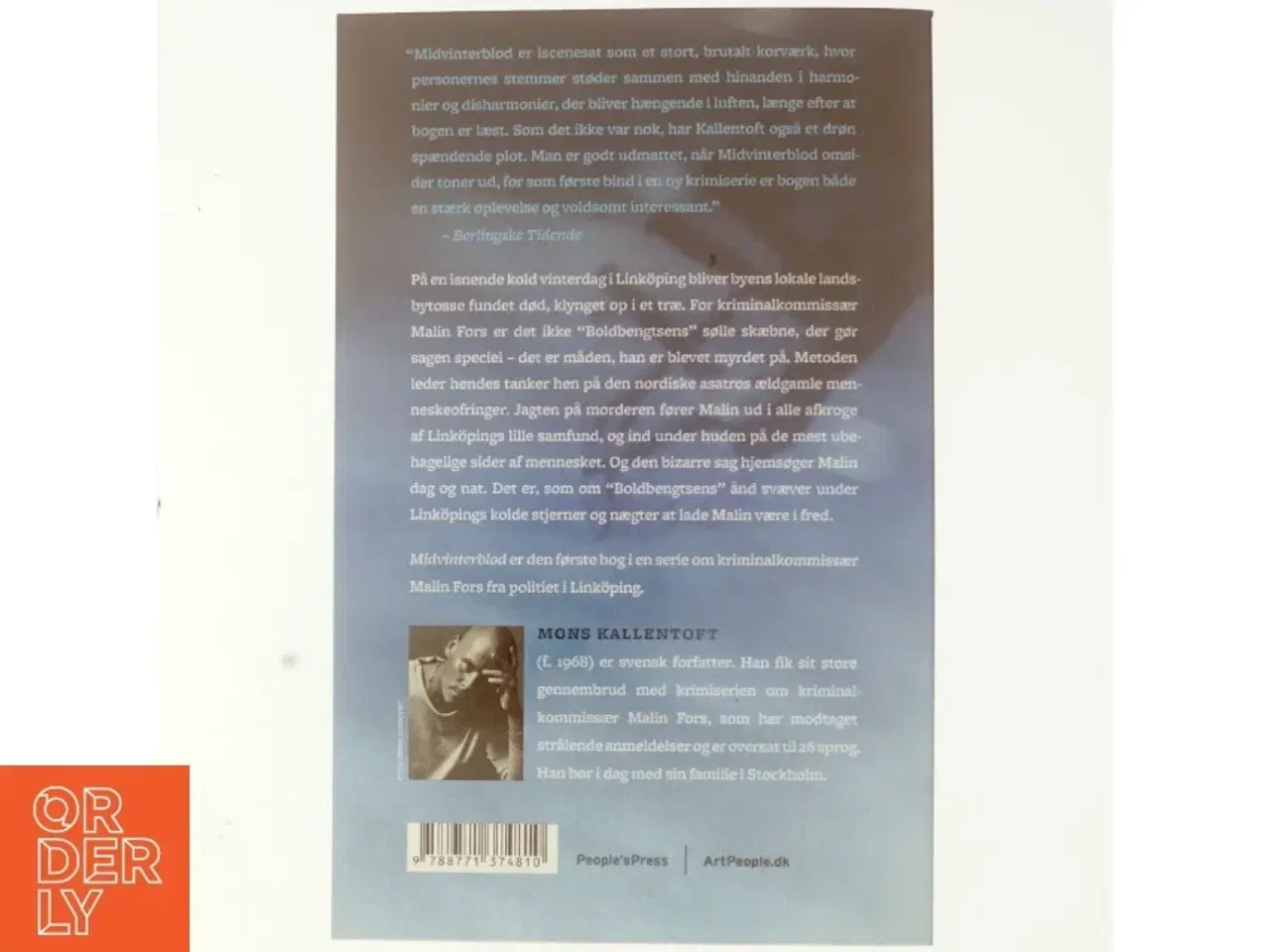 Billede 3 - Midvinterblod : kriminalroman af Mons Kallentoft (Bog)