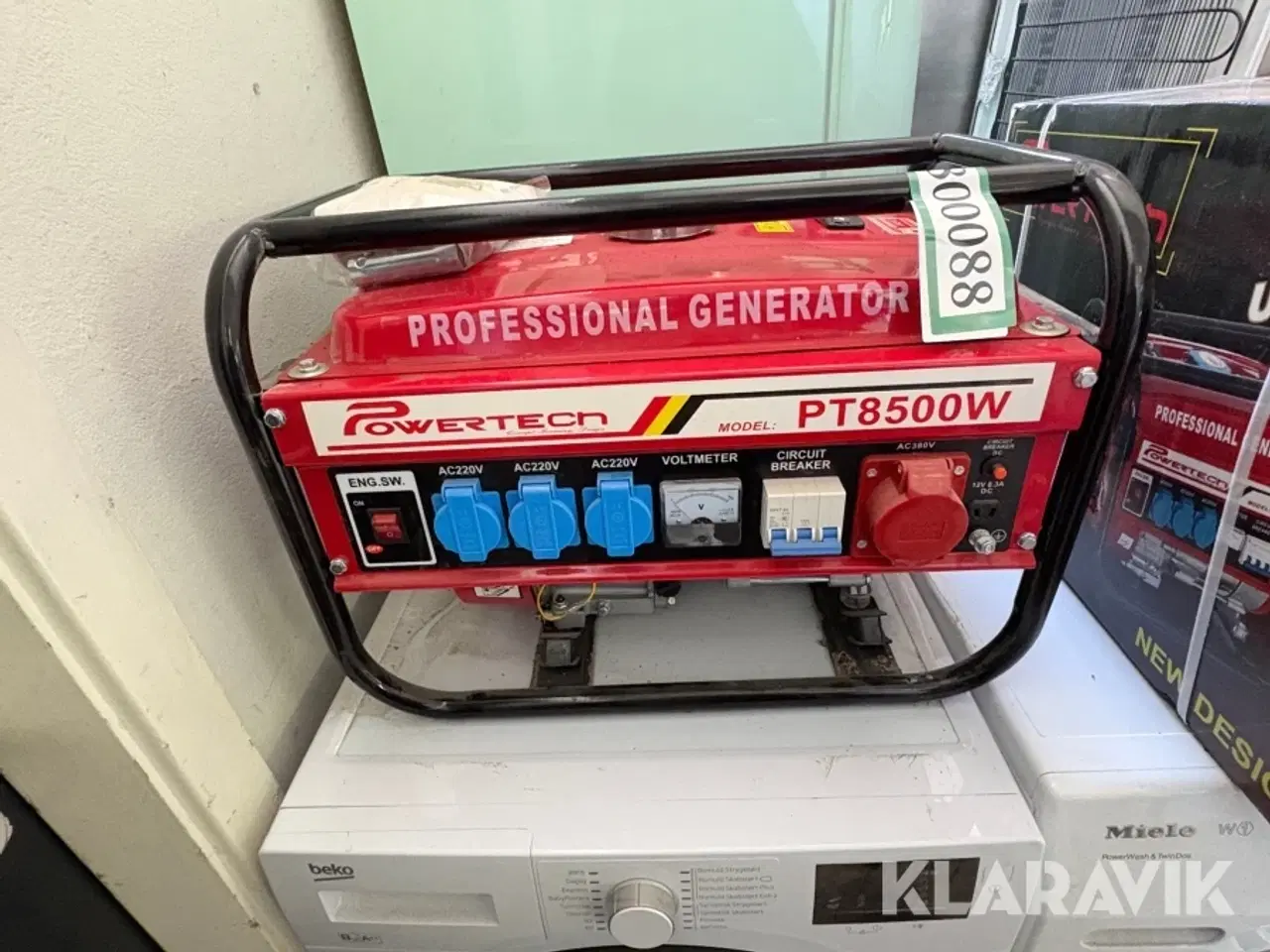Billede 2 - Generator Powertech PT8500W