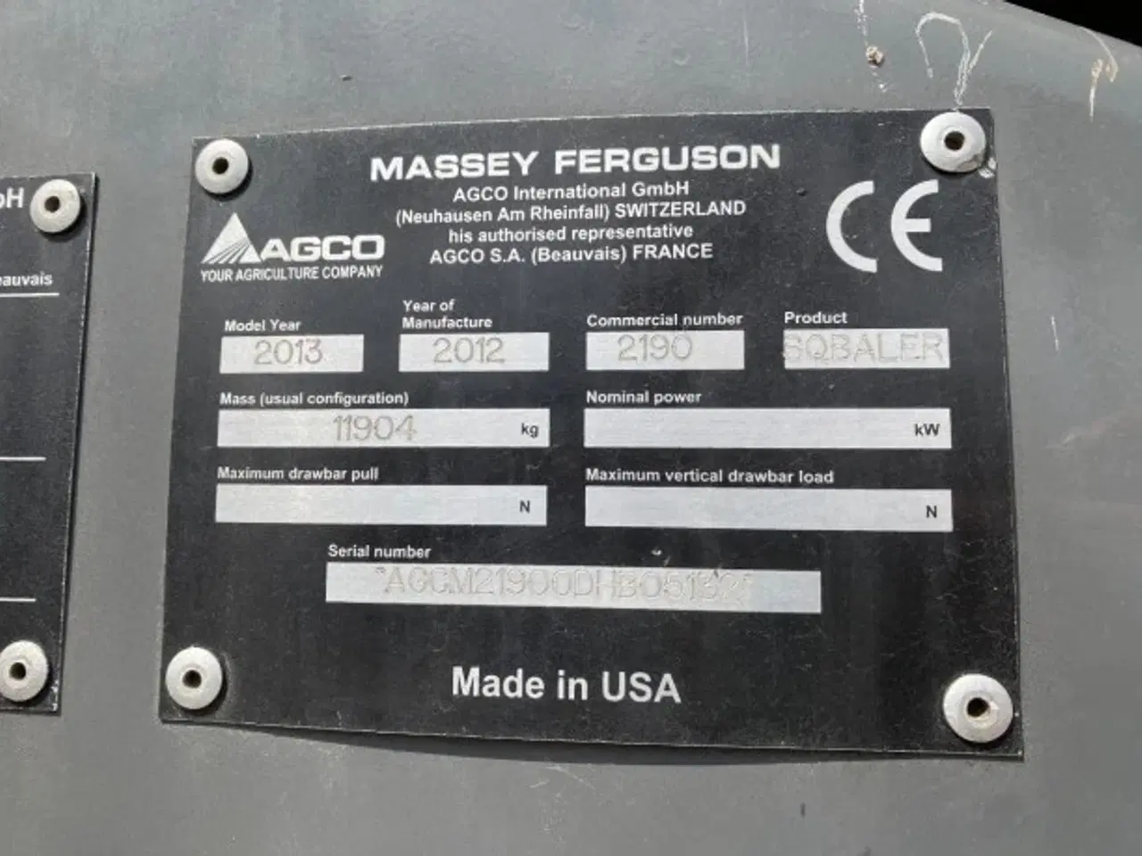 Billede 5 - Massey Ferguson 2190 (Sælges i dele/For parts)