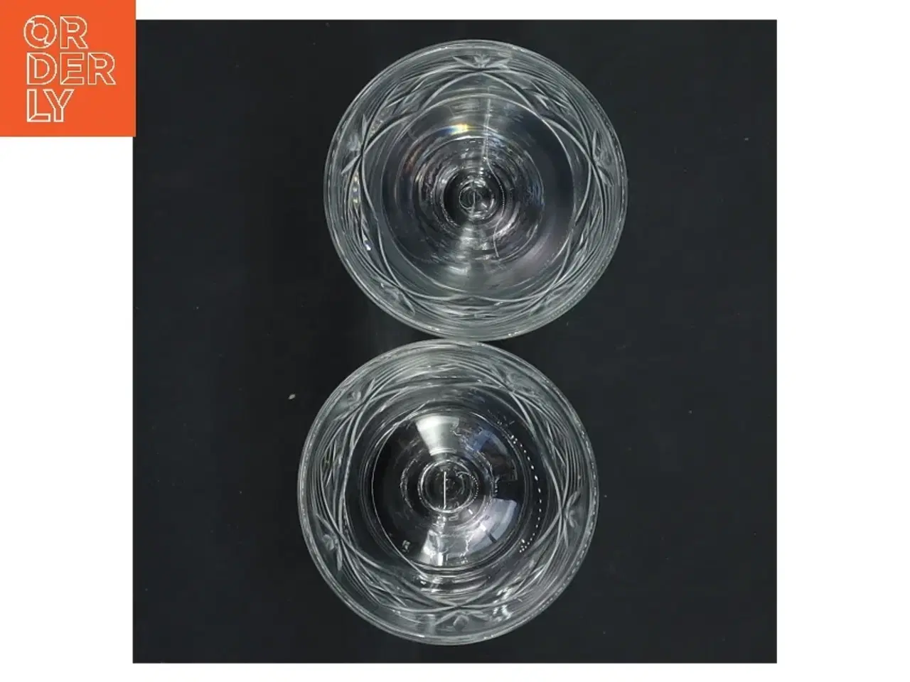 Billede 2 - Krystal vinglas sæt (str. Ø 5x11,6 cm)