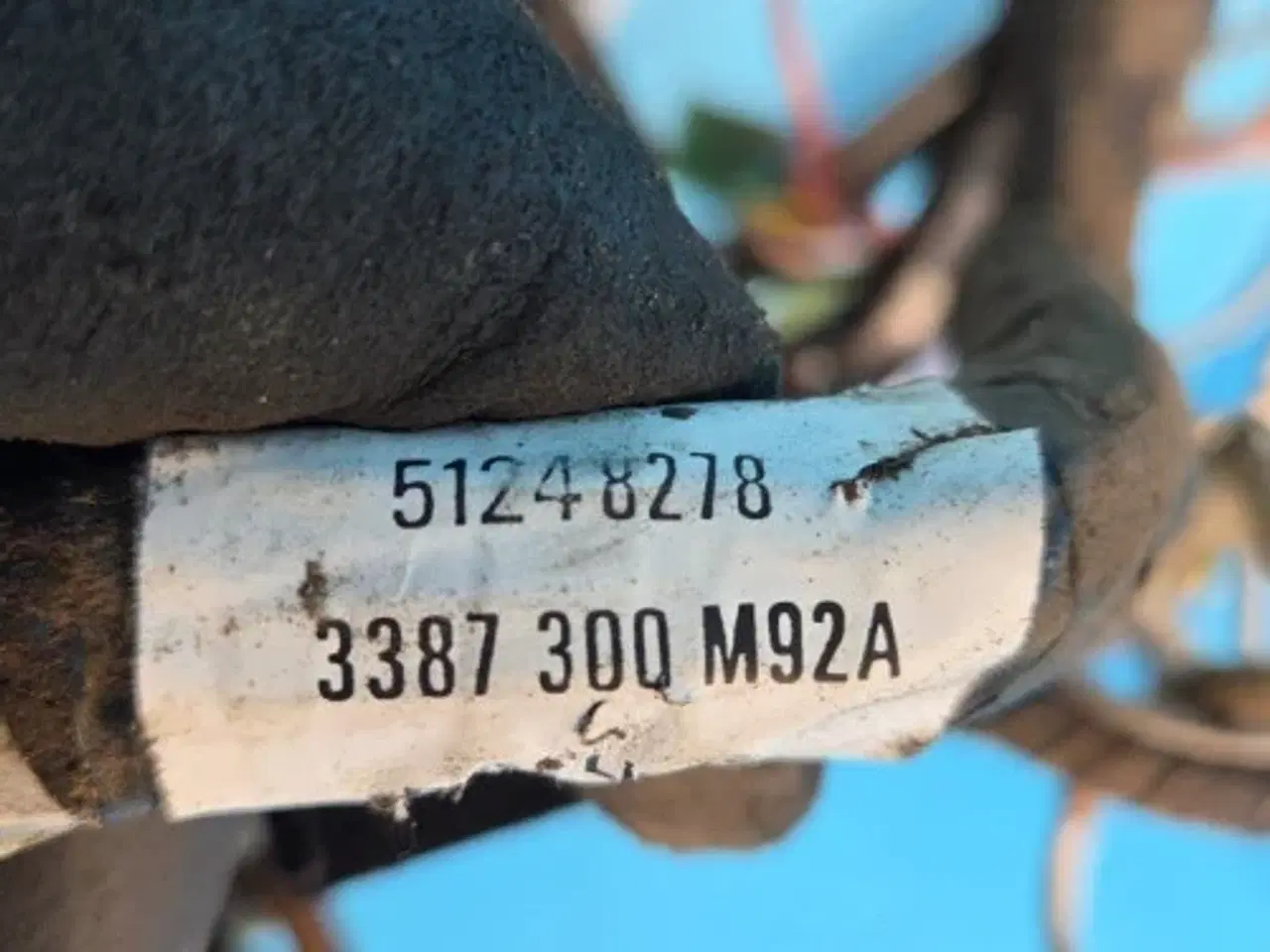 Billede 3 - Massey Ferguson 3060 Ledningsnet og Panel 3387308M2