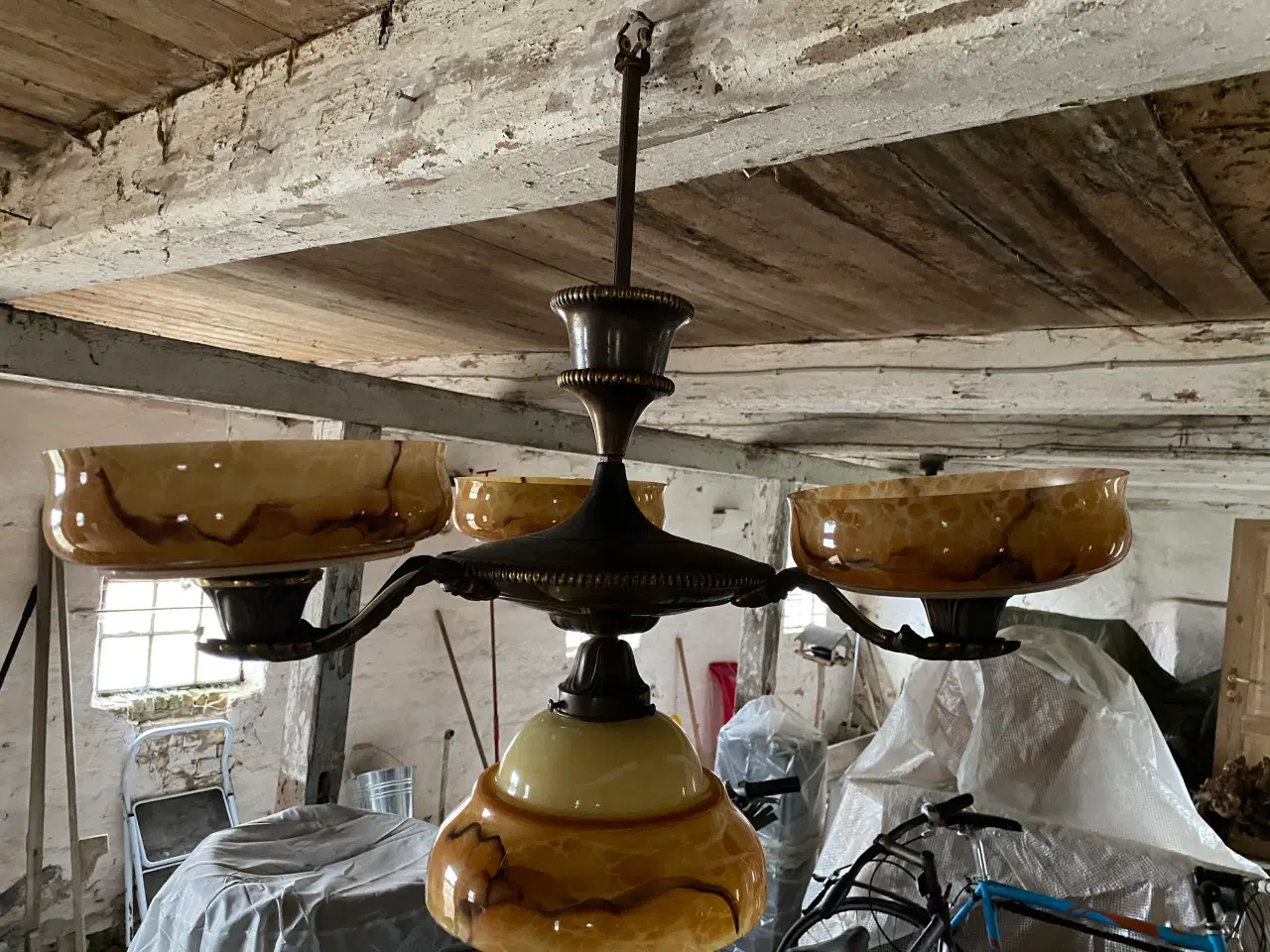 Billede 1 - Gammel lysekrone