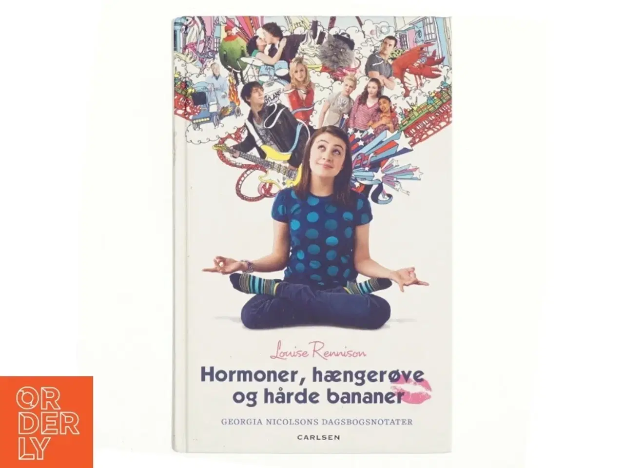 Billede 1 - Hormoner, hængerøve og hårde bananer : Georgia Nicolsons dagbogsnotater af Louise Rennison (Bog)