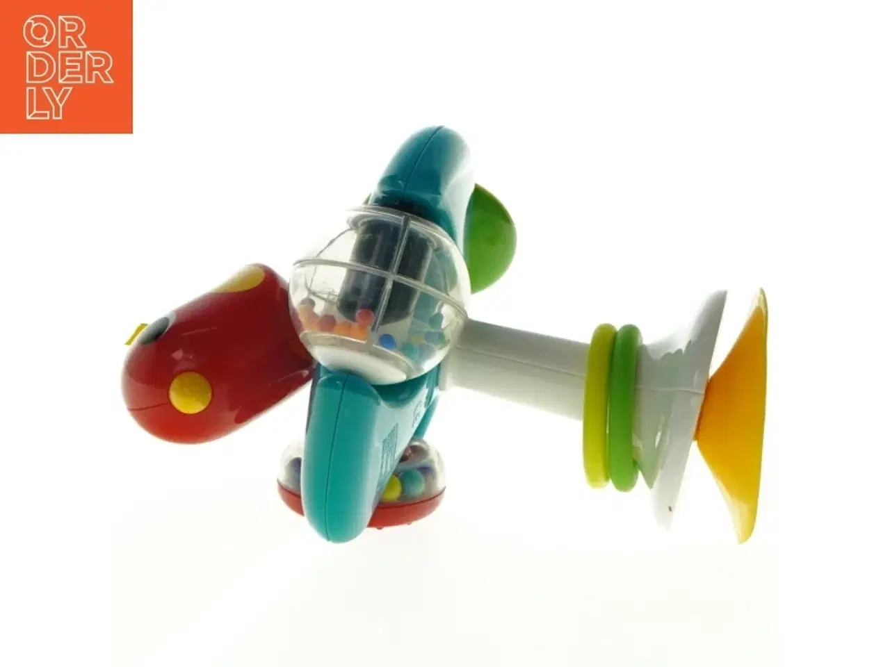 Billede 3 - Farverigt baby legetøjsfly fra Spire (str. H. 20 cm)