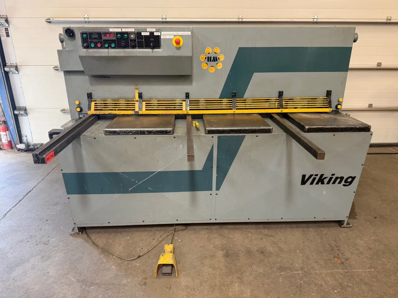 Billede 1 - Maskinsaks 2000 x 8 mm. Dansk produceret HM