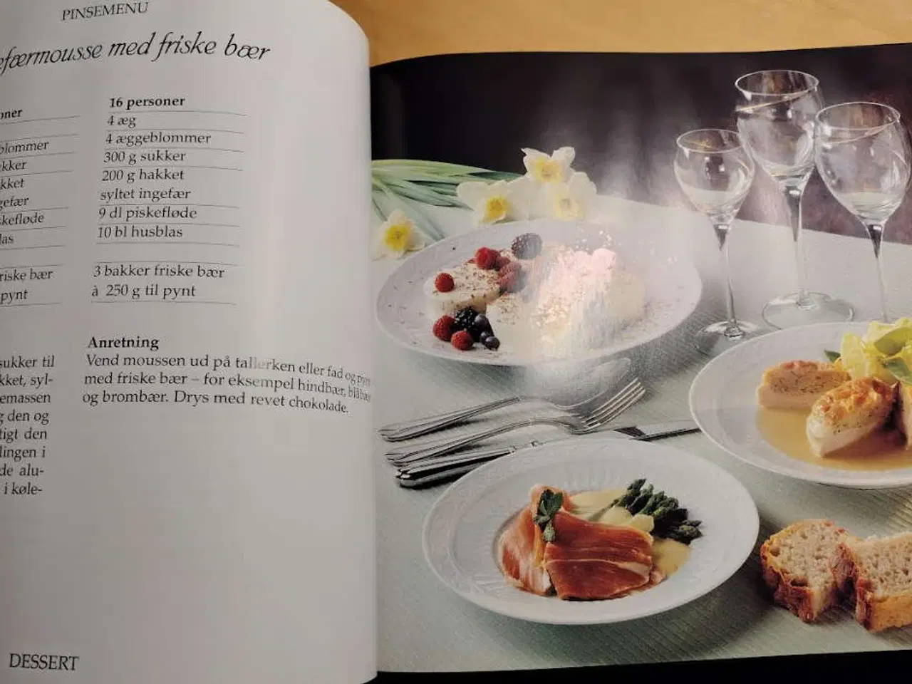 Billede 4 - Jonna Hald: Festmenuer fra "De 4 Årstider", 1.udg
