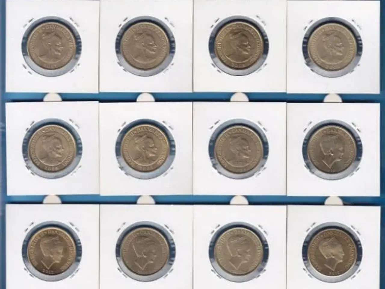 Billede 2 - Temamønter (skibsmønter komplet sæt) 